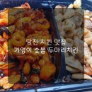 [당진치킨]기영이 숯불 두마리치킨 통마늘소금&amp;양념숯불치킨 내돈내산후기