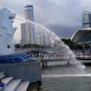 싱가포르 관광1번지, 래플스 지역과 머라이언 공원 이미지