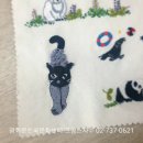 프랑스 자수 배우기 - 동물 자수 이미지