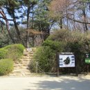 정발산공원 산책로 입구 이미지