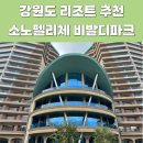 대신펠리체 | 강원도 리조트 홍천 소노펠리체 비발디파크 골드파크뷰 숙박 후기