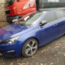 반송동006 | 푸조 308 2016년식 파랑색 19,848km 용인시 처인구 마성리 수원14계 2018-18718 자동차경매