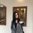 안경코어 | 현빈안경 후기 나인어코어 남자 뿔테안경 Horn ELISA 블랙 착용샷