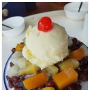 공원팥빙수 이미지