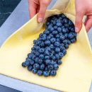 Puff Pastry with Blueberries 이미지
