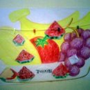 [수박 종이접기] 과일 바구니 만들기 이미지