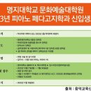 2023년도 명지대학교 문화예술대학원 피아노 페다고지학과 전기 입시전형 소식 이미지