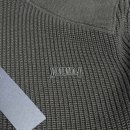 대체안마원 | 준지 / 조직 변형 배색 디자인 니트 집업 점퍼