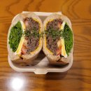 우리마을에이엔씨(주) | 두정동 카페 샐러드 샌드위치 디저트 맛집 추천 <읍천리382 천안두정점> 재방문 후기
