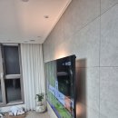 울산서비스㈜ | 울산 태화강 유블레스 센트럴파크 75인치 LG TV 무타공 시공 후기