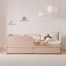 SS존 | 피터 E0등급 저상형 슬라이딩 침대 수납형SS+안전가드+7존포켓 매트리스 SS, 슈퍼싱글 완벽 올인원 패키지