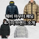 요즘 핫한 대장급 해비 아우터 패딩 4가지 종류 브랜드 소개 (이스트로그, CP컴퍼니, Rab, 텐씨)