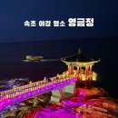 동명동 주민센터 | 속초 영금정 야경 점등 시간 시내 관광지 동명항 바다 뚜벅이 여행