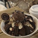 마카롱과의 달콤한 데이트 | 강남역 디저트 카페 추천 더달달 초코 빙수 마카롱 테라스 후기