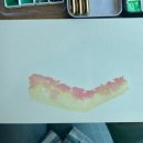 수채화 케이크 이미지