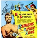 1953년 해양활극 존 페인/ 도나 리드-Raiders of The Seven Seas 7대양의 해적 이미지