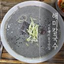 해미칼국수 | 충남 서산 해미읍성 해미칼국수 진한 콩국수에 반하다