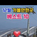 12월 가볼만한 곳 베스트 10 이미지