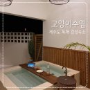 고양이 수염 | [여행] 제주도 | 김녕 해수욕장 근처 독채 감성숙소 고양이수염 A동 후기 (야외자쿠지, 야외수영장까지)