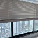 세븐일레븐대구청라서한점 | 청라언덕 서한포레스트 거실 전동 우드블라인드, 너무 만족해요.