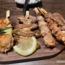 꽃수염 꼬치구이 이미지