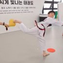 눈부시게 빛나는 태권도장 이미지