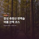 축령산쉼터 | 장성 축령산 편백숲 여름 산책 코스, 하늘숲길부터 주차장까지