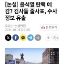 윤석열 탄핵 예감? 검사들 줄사표, 수사정보유출 (탈출은 지능순) 이미지