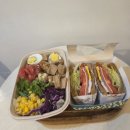 샌드위치, 샐러드 포장 | 논산 취암동 바빈스커피. 수제 다이어트도시락 샌드위치, 샐러드 포장후기