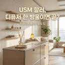 청담골든스페이스 | 30평대 거실장, 거품 뺀 USM 할러 직구 vs 스페이스로직 정품 가격 및 스크래치 관리 1년