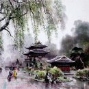 이창정 | 칠성문의 봄: 고수진 그림 / 劍水別舍姪泫之京(검수별사질현지경)/ 李昌庭(이창정)