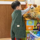 귀염댕이 | 16개월 아기 미니모먼츠 구르미슈트 후기(딥그린)