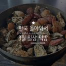 일리새긴길 | 영국 워홀 이후 한국으로 돌아와서 3월 일상, 먹방 내돈내산 아이템 모음