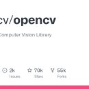 OPenCV XML 파일 다운로드 링크 이미지