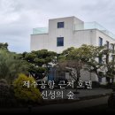 주식회사신성의숲 | 제주공항가까운호텔 힐링하기 좋은 감성 숙소 신성의숲