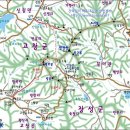 전북 정읍시 방장산(方丈山 ; 743m) 산행지도 이미지