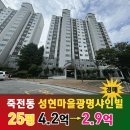 성현종합개발(주) | 수지아파트경매 | 죽전동 성현마을 광명샤인빌 권리관계 분석