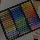 부드러운 오일파스텔로 그리는 풍경화 이미지