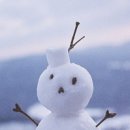 눈사람 이미지