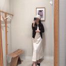 SIE 시에 | 리즐링 시어 가디건 르네 백 타이 드레스 피팅 후기 (판교 현대백화점)