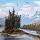 풍경화그리기 이미지