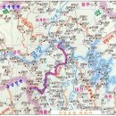 관암지맥 2구간(삽재=＞우산봉=＞용화리/금강) 이미지