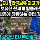 "우크라 EU, 한국보유 최고 기술달라" 한국군 보유한 세계탑 제거기술 요청 그런데 크게 당황하는 유럽 강대국들, 한국에만 강요한 EU 이미지