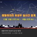 실시간 별멍의 현장(쌍둥이자리 유성우 실시간 중계) 이미지