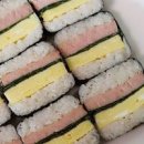 스팸 김밥 하와이안 무스비 만드는법 한끼식사 이미지