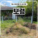 보령휀스 시공 후기, 아기자기한 정원에 어울리는 경계 휀스 설치