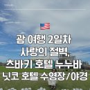 하이츠실내수영장 | [괌 여행 2일차] 아가나 하이츠, 사랑의 절벽, 아가냐...호텔 누누바(w. Kafe Latte), 닛코 수영장과 야경