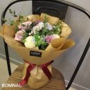 프렌치 스타일 유러피안 꽃다발 이미지