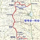 5월 19일 수요당일 -＜블랙야크100/숨겨진우리산＞- 영동 천태산+대성산 신청안내 이미지