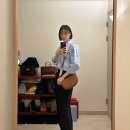 [슬랙스 코디 모음] 블랙 원 핀턱 블랙 슬랙스 후기, 데일리로 입기 좋은 룩, 직장인 코디
